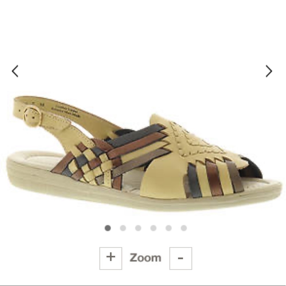 SOFTSPOTS TELA SLING WESTERN SANDALS